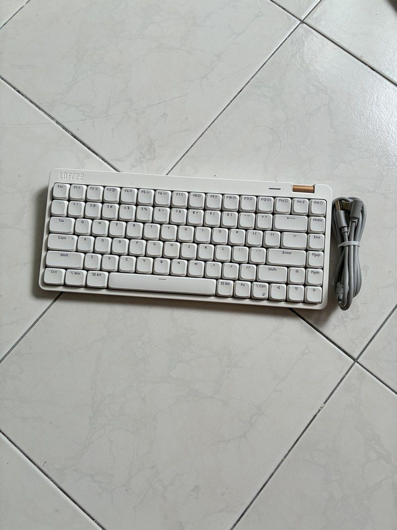 LOFREE White Mechanical Keyboard with USB Cable470019733089177600
