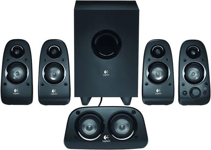 Logitech Z506 Surround Sound Home Theater Speaker System