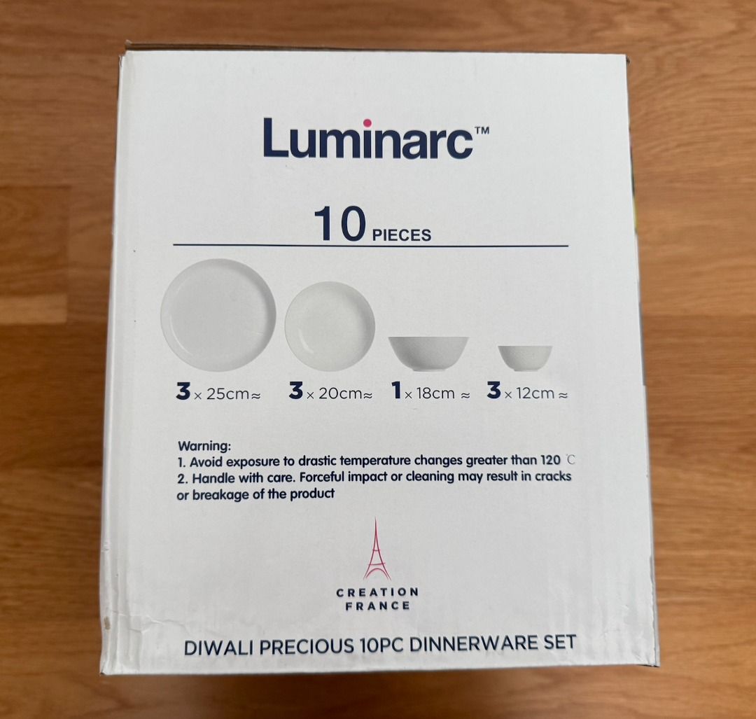 Luminarc Diwali Precious Dinnerware Set (10 Piece)470226069629839361