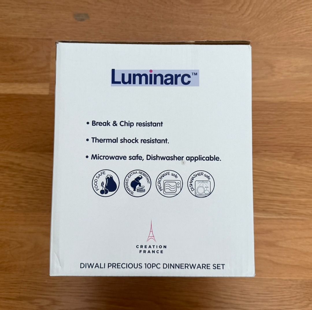 Luminarc Diwali Precious Dinnerware Set (10 Piece)470226069629839362