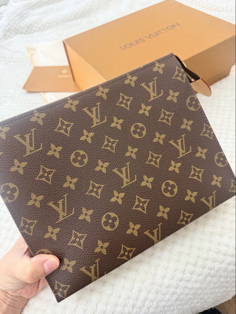 LV Monogram GHW Toiletry 26 Clutch (Category: Luxury Bags & Wallets) located in Caloocan City. Submitted by bbagsandpreloved (Listing ID 1441243674, Image 2). Description: With box .