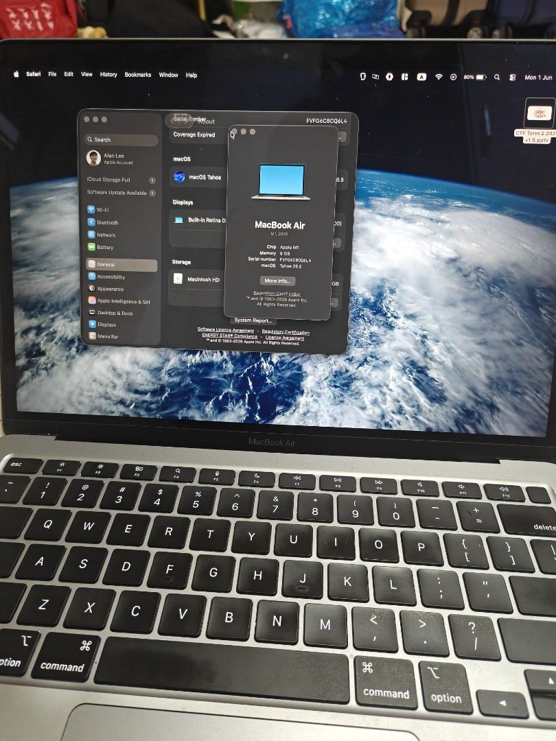 M1 Macbook Air470142361797273600