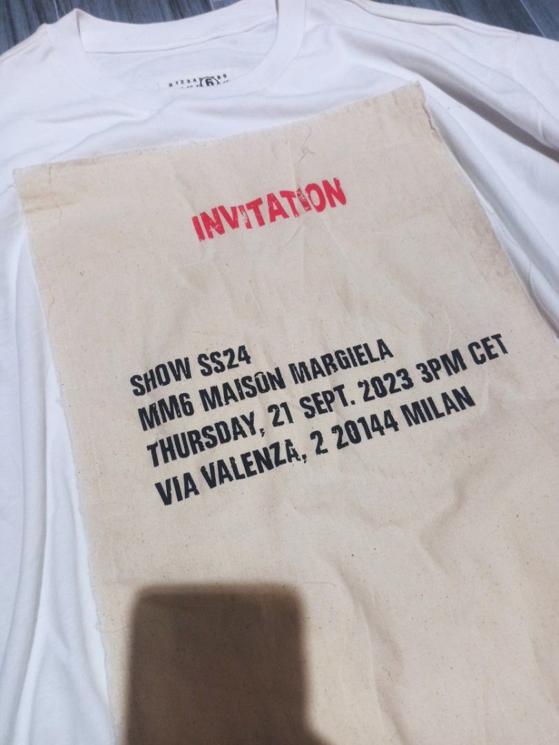 maison margiela (Category: Activewear) located in Davao. Submitted by thriftnisayre (Listing ID 1441308201, Image 2). Description: MM6 maison margiela show ss24 as new condition dimes W24/L29.