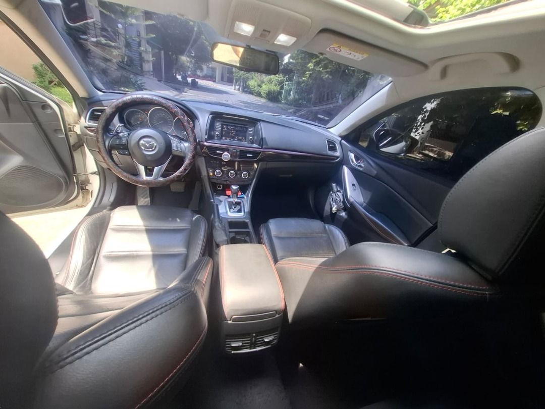 Mazda 6 2.5 SKYACTIV-G (A) (Category: New Cars) located in Caloocan City. Submitted by goldenshark_d73acf (Listing ID 1441307711, Image 2). Description: FOR SALE: 2014 Mazda6 2.5 Skyactiv Black Edition ♠️🖤 Full-Size Luxury Sport Sedan | Japan-Made Price: ₱425,000 | Contact: 09774243045 Contact for complete details.