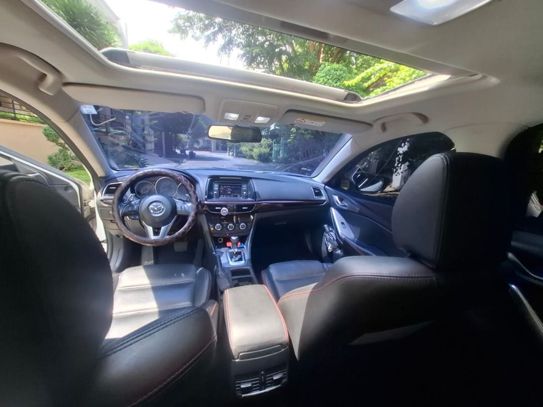 Mazda 6 2.5 SKYACTIV-G (A) (Category: New Cars) located in Caloocan City. Submitted by goldenshark_d73acf (Listing ID 1441307711, Image 3). Description: FOR SALE: 2014 Mazda6 2.5 Skyactiv Black Edition ♠️🖤 Full-Size Luxury Sport Sedan | Japan-Made Price: ₱425,000 | Contact: 09774243045 Contact for complete details.