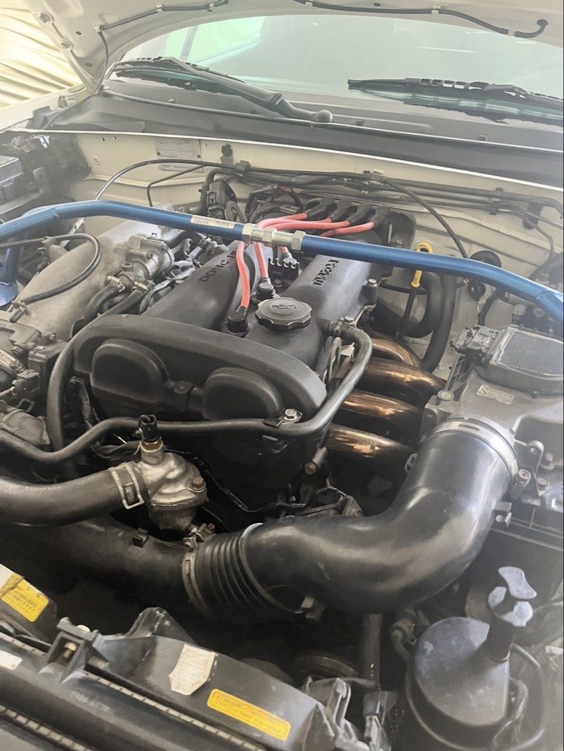 Mazda MX-5 (M) (Category: Used Cars) located in Makati City. Submitted by carguysunlimited (Listing ID 1441195573, Image 3). Description: Local unit. Japan CBU. Original engine with Ex-Manila Headers, TE copy wheels, new battery, new coilovers, jdm foglights with mazda switch, hard top and softop. Newly washover, momo steering wheel..Cusco sway bar, cusco rear anti sway bar.. Maintained by Carshack Gas and go. Registered 2025-2026. Call or text 0
