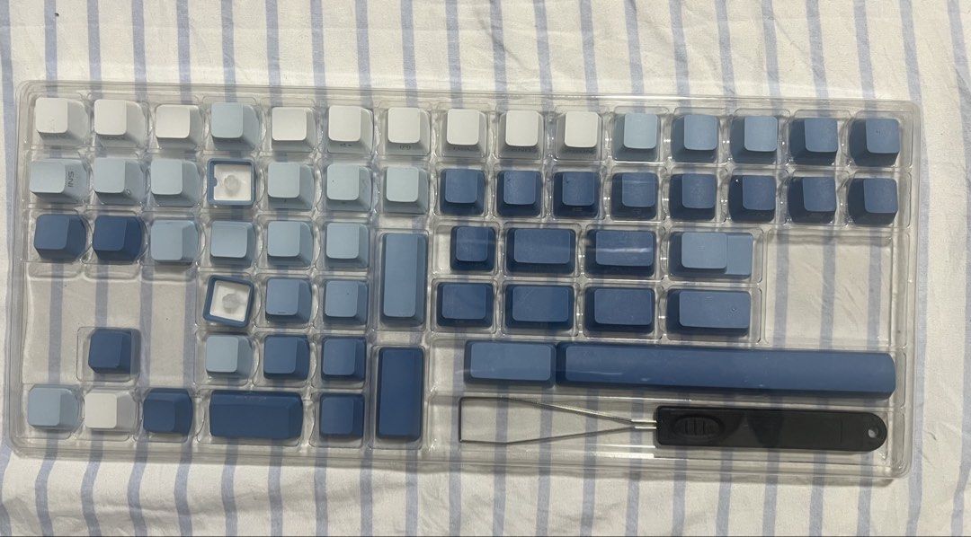 Mechanical Keyboard Keycaps Set - Blue & Pink Gradient470546995605022723