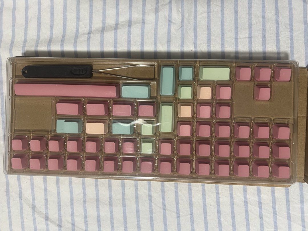 Mechanical Keyboard Keycaps Set - Blue & Pink Gradient470546995605022725