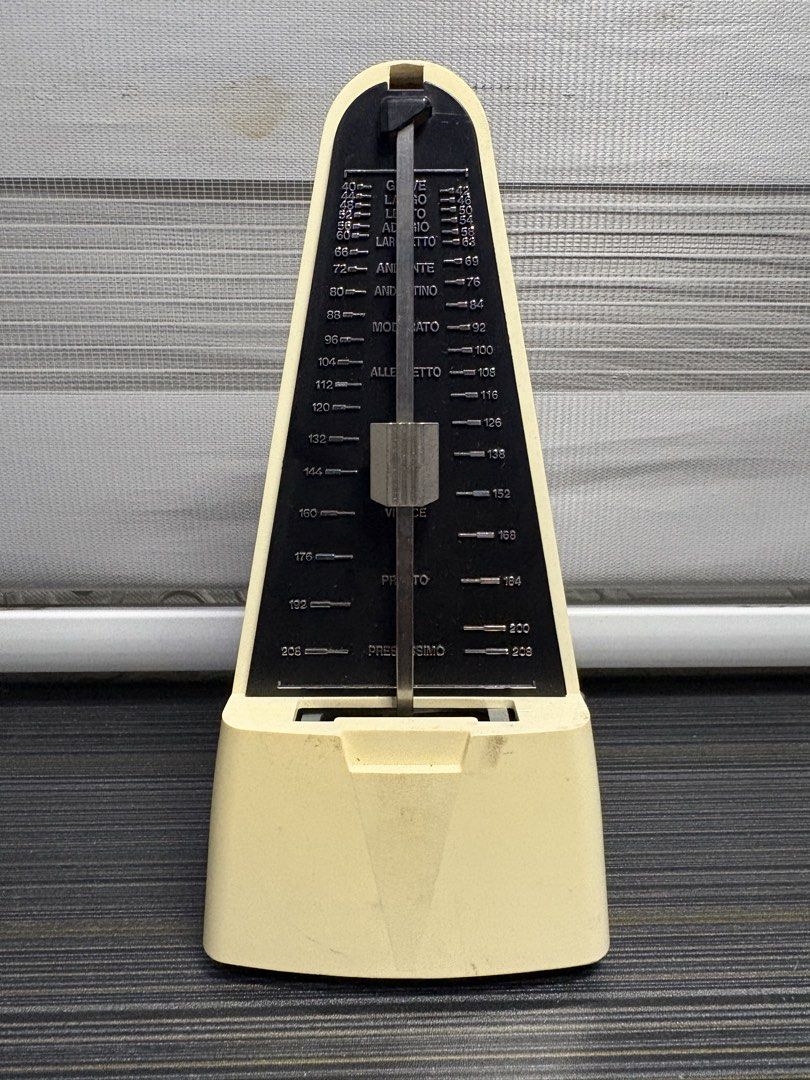 Metronome Made in Japan (Category: Musical Instruments) located in Manila. Submitted by musicman12 (Listing ID 1441320371, Image 3). Description: Metronome Price 380 each Made in Japan As is Condition No Cover All Working.