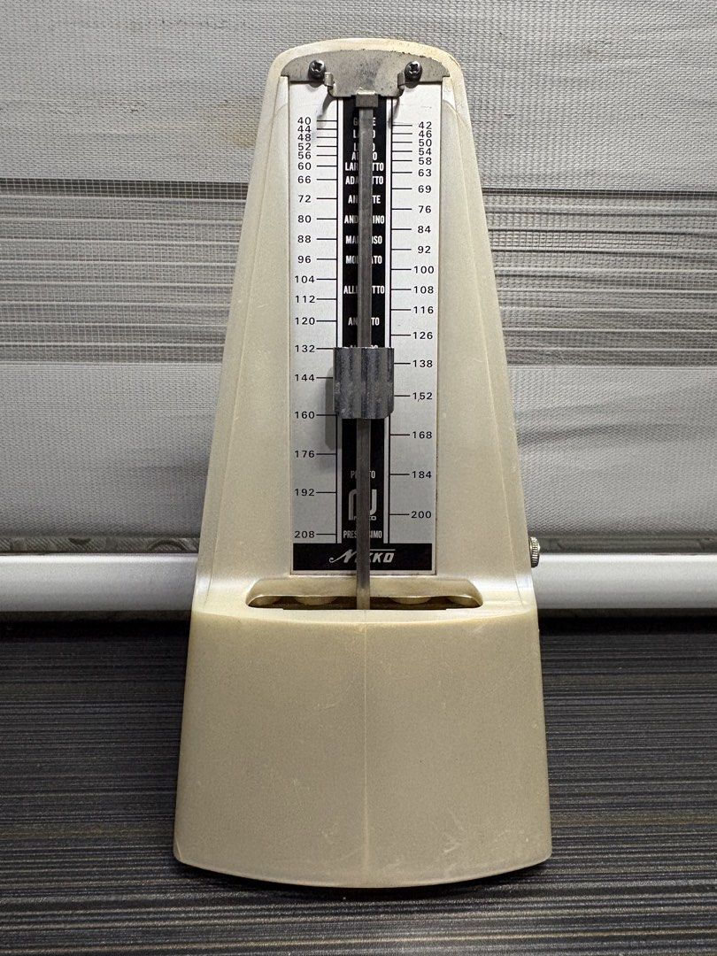 Metronome Made in Japan (Category: Musical Instruments) located in Manila. Submitted by musicman12 (Listing ID 1441320371, Image 2). Description: Metronome Price 380 each Made in Japan As is Condition No Cover All Working.