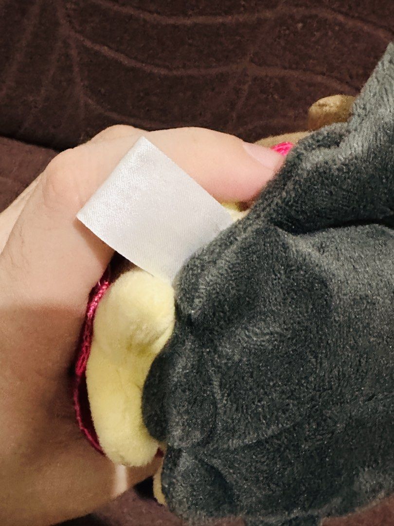 Mimikyu Pokemon Plush (Category: Plushies & Soft Toys) located in Mandaluyong City. Submitted by mikemofu (Listing ID 1441374232, Image 3). Description: Rare Halloween Time Noibat Costume Faded Pokemon Center tag.