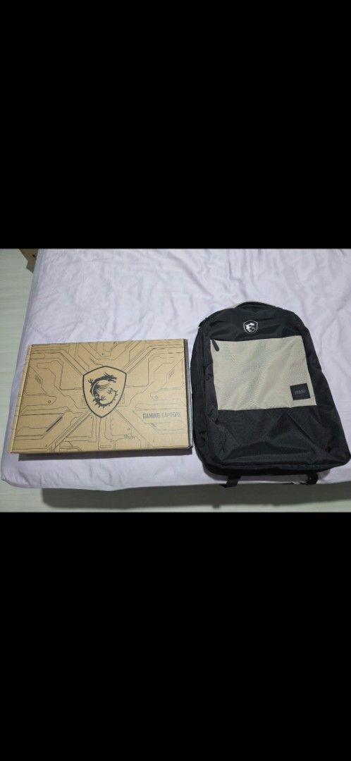 MSI Gaming Laptop with Backpack and Box470266940732231683