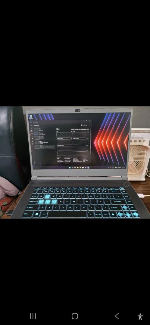 MSI Gaming Laptop with Backpack and Box470266940732231681