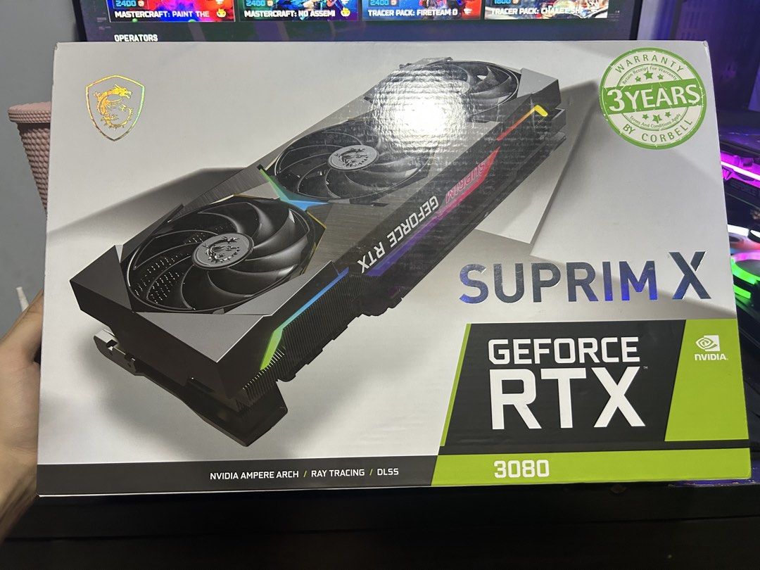 MSI Suprim RTX3080 12gb gpu470397542487173121