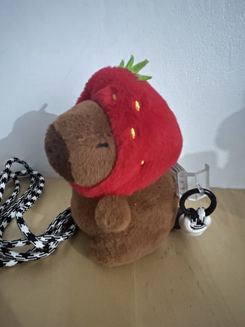 Mumuso Capybara cellphone holder w/lanyard (Category: Mounts & Holders) located in Angeles City. Submitted by bella_earth (Listing ID 1441309676, Image 3). Description: Bought it sa Mumuso store Bought it 349 pesos last week Rfs : need funds.