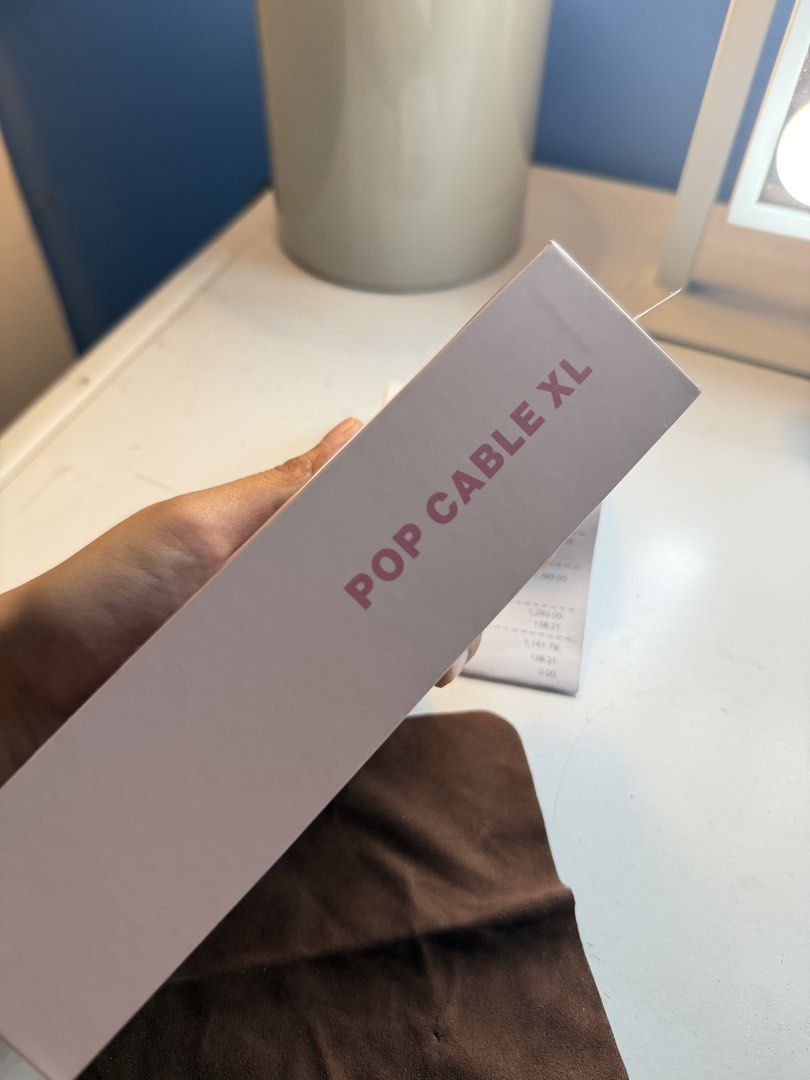Native Union POP Cable XL USB-C to USB-C Pink (Category: Chargers & Cables) located in Manila. Submitted by win_winea (Listing ID 1441283760, Image 3). Description: - Native Union POP Cable XL - Color: Pink - Type: Coiled charging cable - Connectors: USB-C to USB-C - Length: Approx. 2.4m when stretched - Ideal for charging phones and devices - Original packaging included - up to 60w Bought from Digital Walker Still Under warranty Receipt and Warr
