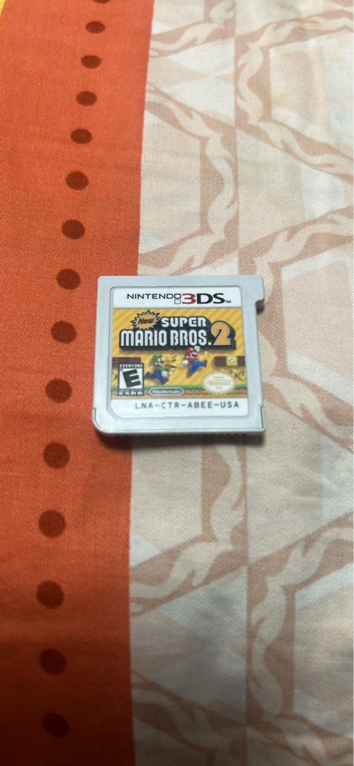New Super Mario Bros. 2 for Nintendo 3DS (Category: Nintendo) located in Manila. Submitted by m4rk.domingoo (Listing ID 1441270192, Image 1). Description: still works up until now, lightly used since di ko ren masyado nilaro RFS: di na kailangan MOP: - if meetup, cash or gcash - if delivery gcash (PAYMENT FIRST) kung meetup pwede sa mcdo puregold or sm sta mesa less.