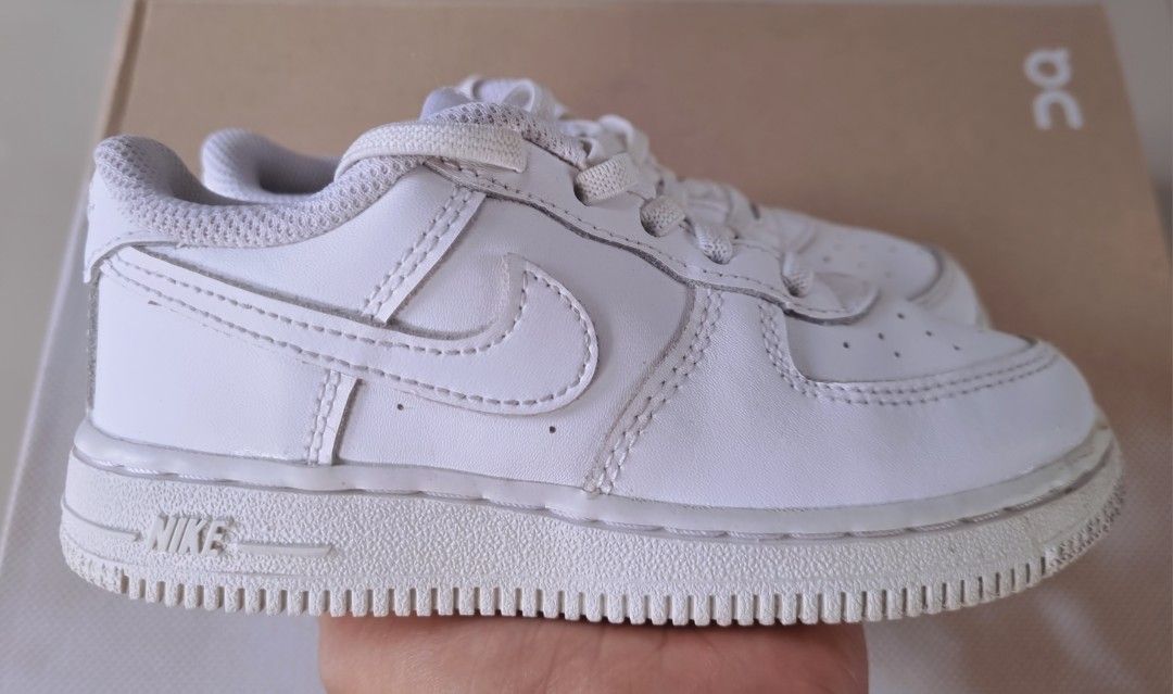 Nike AF1 US10C/Eur27/16cm (Category: Babies & Kids Fashion) located in Danao, Cebu. Submitted by CaxeCart (Listing ID 1441221231, Image 2). Description: .