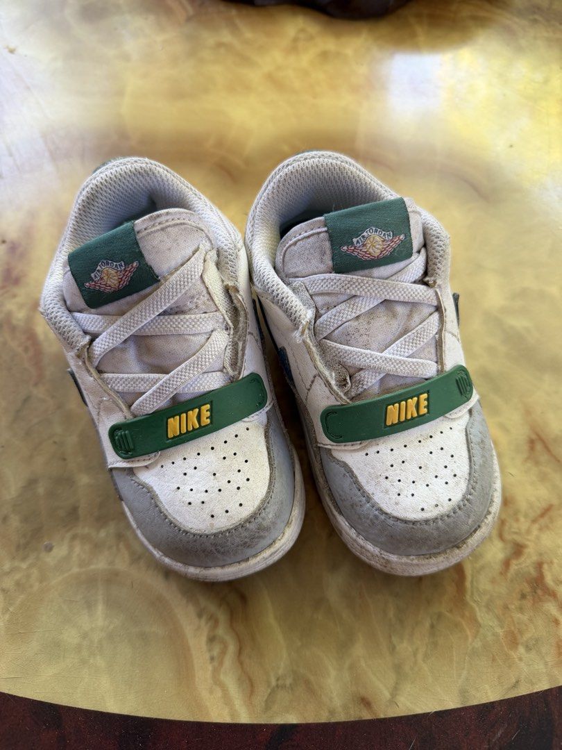 Nike Air Jordan for kids (Category: Babies & Kids Fashion) located in Davao. Submitted by hi_everythingmustgo (Listing ID 1441289000, Image 1). Description: Nike Air Jordan for Kids Size: 8C Needs cleaning only but no significant flaws .