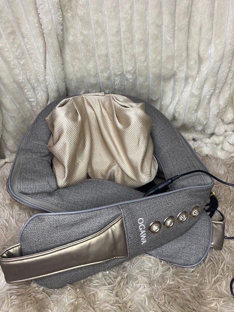 OGAWA Shoulder and Neck Massager (Category: Massage Devices) located in Baguio. Submitted by cleverlion_e92944 (Listing ID 1441295050, Image 2). Description: - OGAWA Shoulder & Neck Massager..can alao sa back - Elegant Wood Grain Finish - 4 Massage Modes - Soothing Heat Function - Includes Power Adapter - Perfect for Post-Work Relaxation & Muscle Tension Relief.