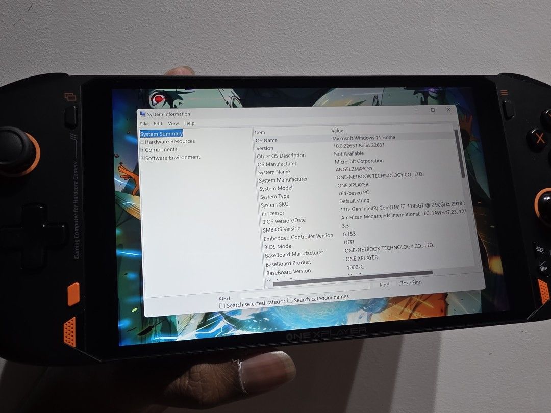ONEXPLAYER Mini - 512gb 16gb RAM470542477647554563