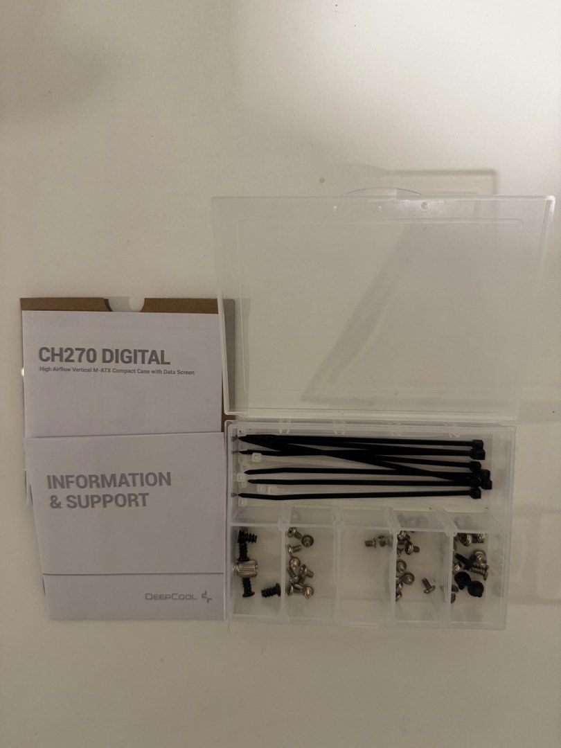 (Only case) Deepcool CH270 Digital White470557865500354568