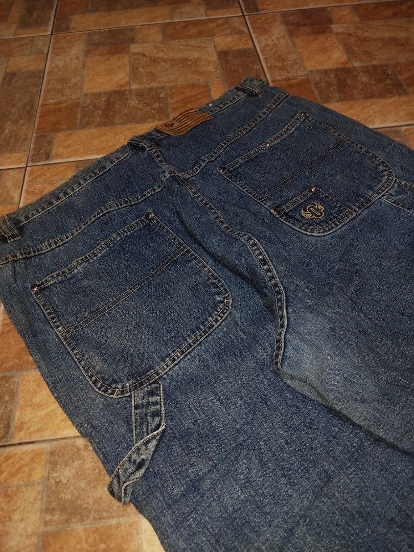 Outkast Denim Jeans Carpenter Style Blue (Category: Jeans) located in Zamboanga. Submitted by notcaker (Listing ID 1441340605, Image 1). Description: Vintage Outkast Y2k style Denim Carpenter With Last Comps on Grailed Waist: 40 Length: 41 Leg Opening: 10.5 Dm for more details.