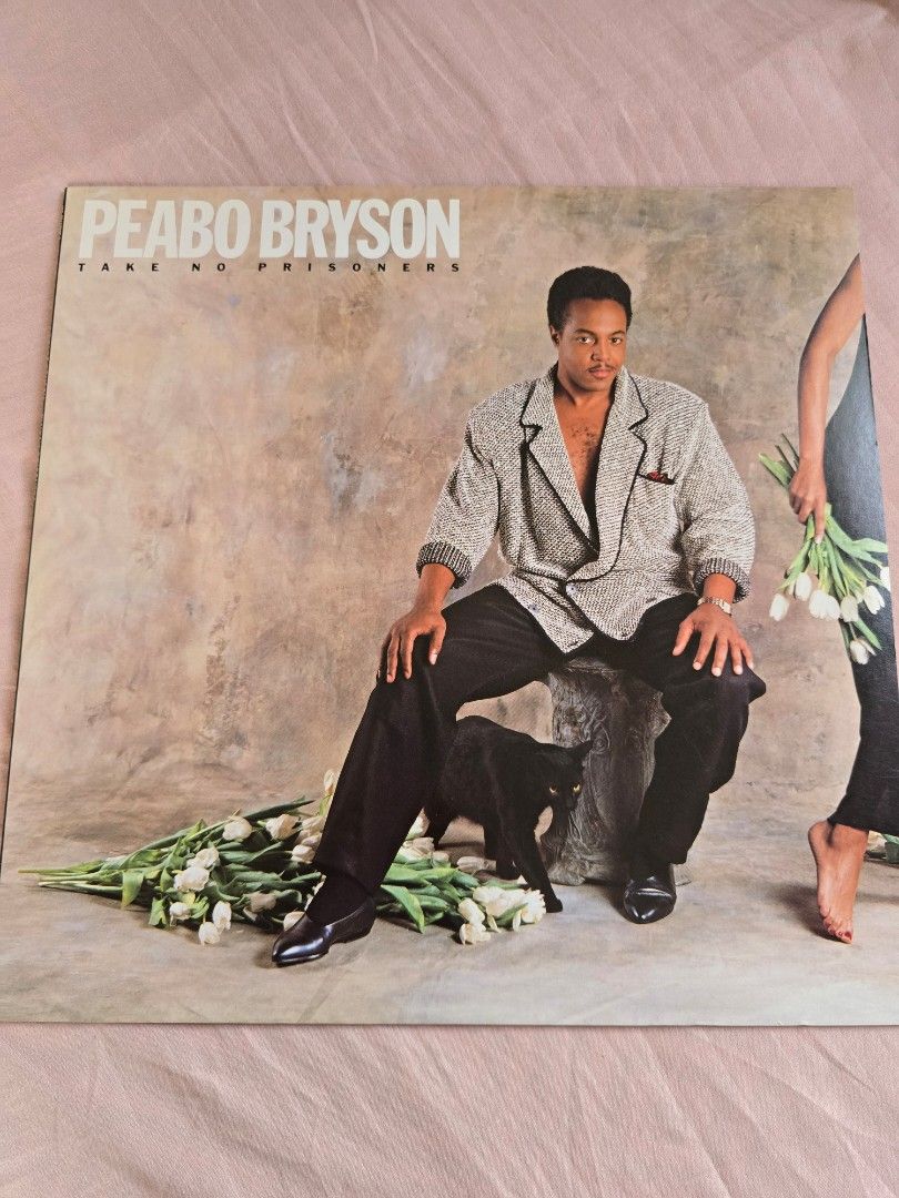 Peabo Bryson TAKE NO PRISONERS vinyl LP (Category: Vinyls) located in Katipunan. Submitted by fhebnadela (Listing ID 1441178026, Image 1). Description: .