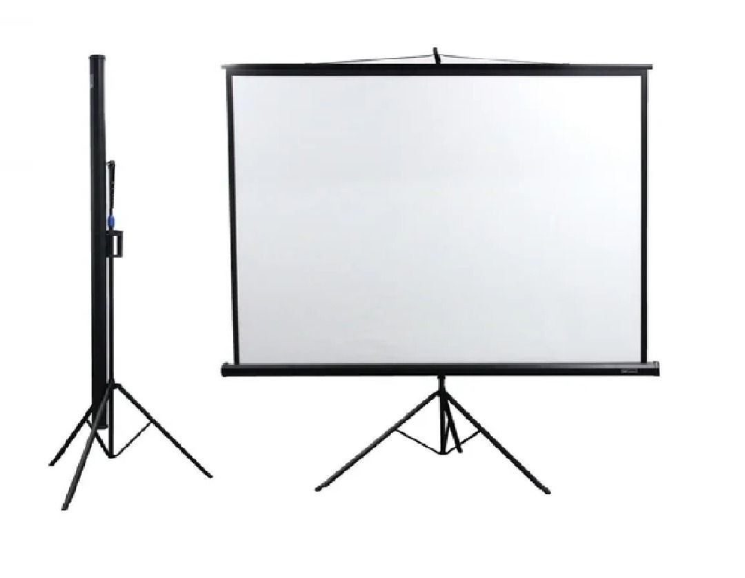 Portable Tripod Projector Screen 72''X96'' (Category: Projectors) located in Quezon City. Submitted by janvisualsenterprise.shark (Listing ID 1441236042, Image 1). Description: FOR SALE Brand: DYNA Type: Tripod Size: 72''X96'' Case Color: Black Other Products for Sale ‎LCD / DLP Projector / Laser Projector ‎Epson ‎Acer INFOCUS ‎ ‎OTHER TYPE OF SCREEN: ‎Walltype Screen ‎Motorized Screen ‎Manual Screen ‎Fast Fold Screen ‎Technically Exceeding your 