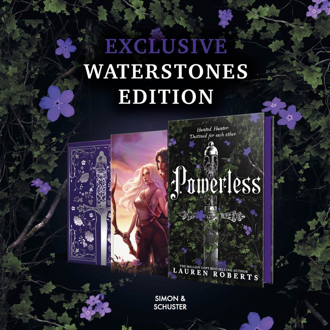Powerless Trilogy Waterstones Exclusive Edition (Category: Storybooks) located in Pasay City. Submitted by reirei.u (Listing ID 1441197847, Image 1). Description: - Powerless Trilogy Complete Set - Exclusive Waterstones Edition - Beautifully Designed Reversible Covers - Foiled Art on Both Sides of Cover - All Books are Sealed and Great Condition - Will Send Actual Pictures if Interested -Only Sold As Set.