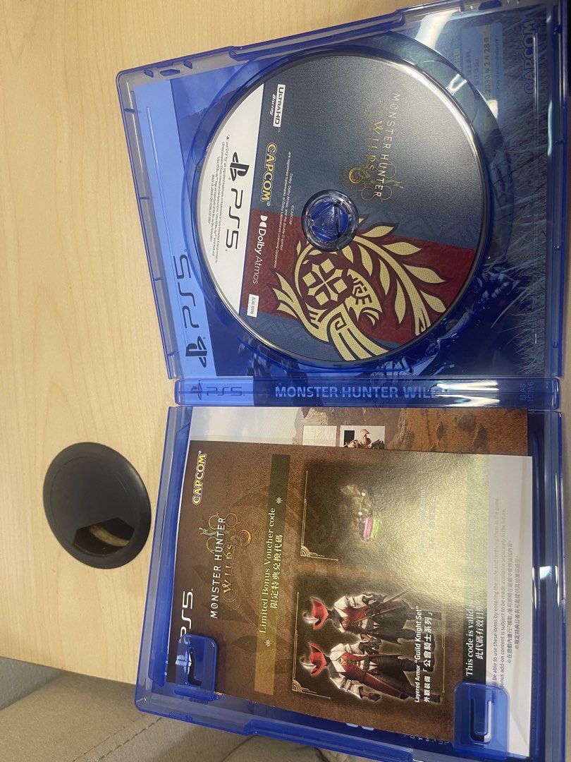 PS5 Monster Hunter Wilds (Category: PlayStation) located in Pasig City. Submitted by tjfindspreloveditems (Listing ID 1441272916, Image 3). Description: 🎮 FOR SALE: PS5 Monster Hunter Wilds 💰 ₱1,490 📦 Inclusions: • Game disc • Original case ✅ Condition: • Scratchless – like new • Tested & working • No issues 📍 Ortigas Meetup (test before payment) 🚚 Lalamove / Grab / LBC 💰 GCash / Bank Transfer ⚡ Latest Monster Hunter adventure on PS5 ⚡ Hunt
