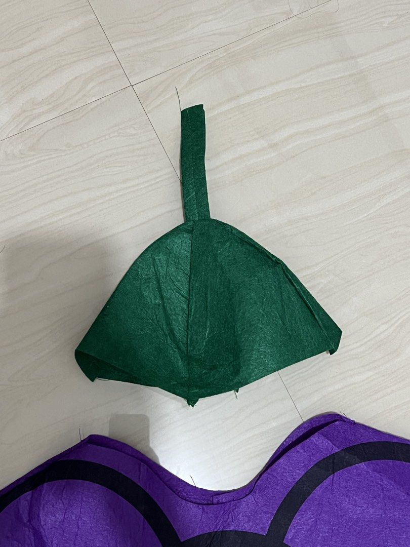 Purple Grape Costume with Leaf Hat for Kids (Category: Babies & Kids Fashion) located in Paranaque City. Submitted by celvillan277 (Listing ID 1441292589, Image 2). Description: - Fun grape costume for kids - Includes purple grape tunic - Comes with a green leaf hat - Great for parties and school events - Easy to wear - Perfect for dress-up fun Pickup/Delivery Options: • Full payment required first before delivery • NO Cash on Delivery (COD) • Me
