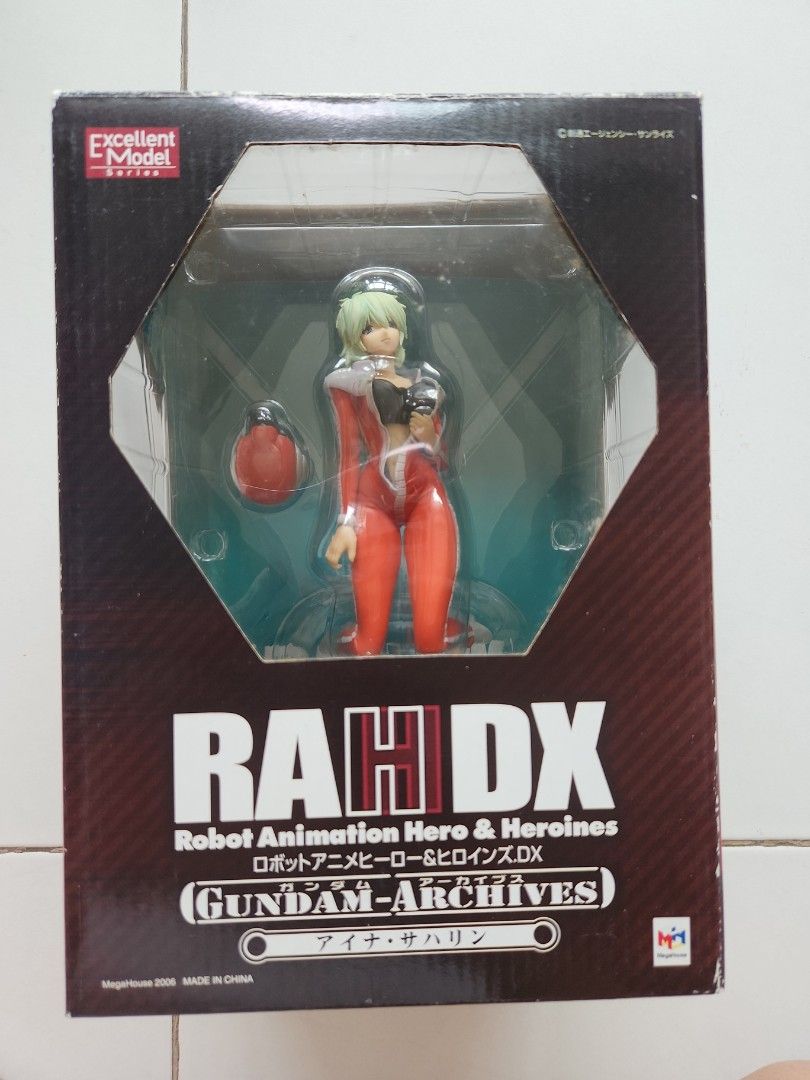RAH DX Aina Sahalin 1/8 Gundam Archives Figure (Category: Gundam Model Kits) located in Singapore. Submitted by yonglee38 (Listing ID 1441201445, Image 1). Description: Original packaging. Collector's item. approx 19cm tall fig.