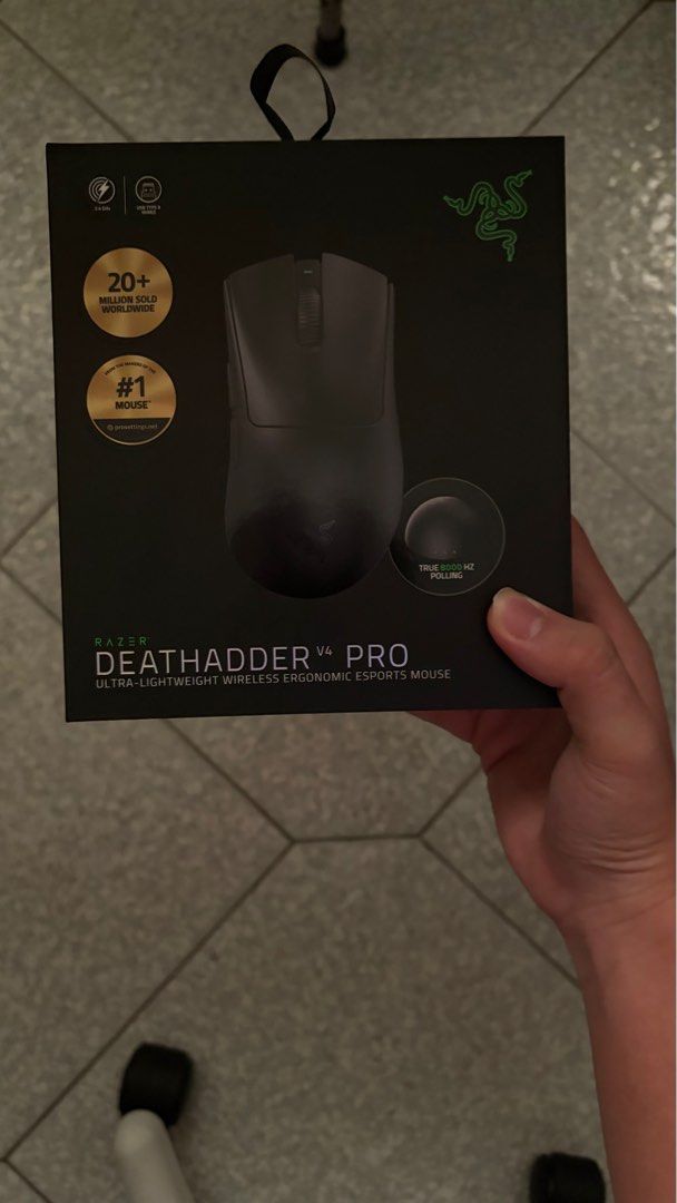 Razer DeathAdder V4 Pro Wireless | Official Warranty Exchange | Mint Condition