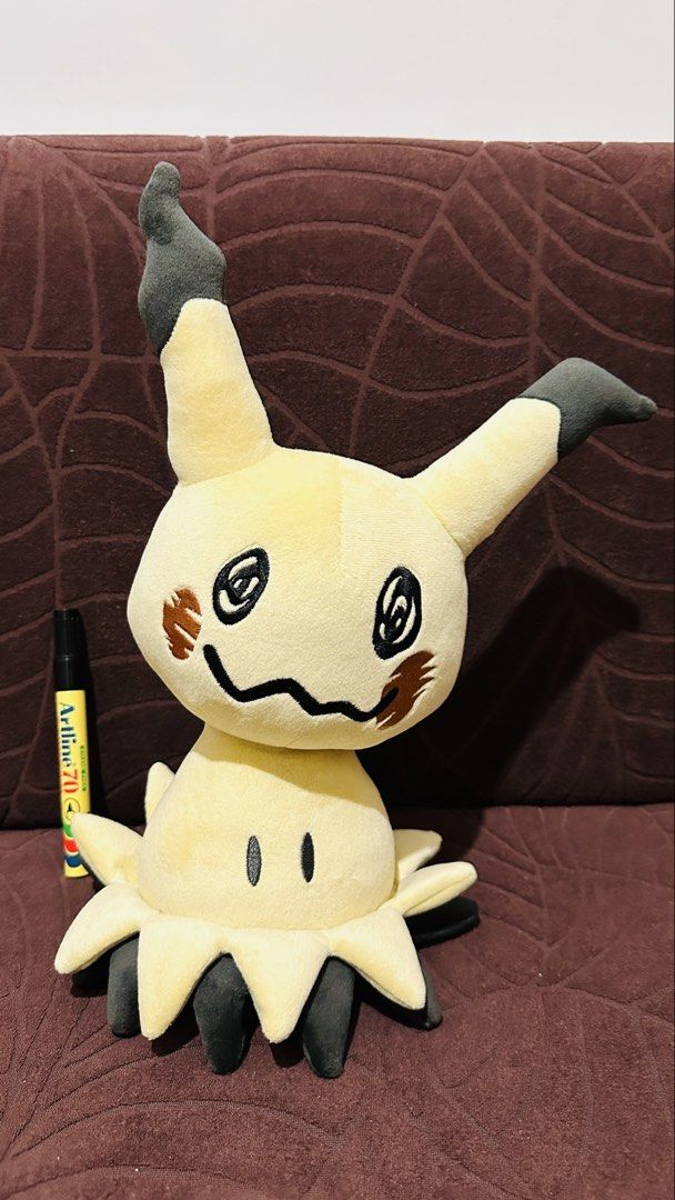 Sanei Mimikyu Pokemon Plush (Category: Plushies & Soft Toys) located in Mandaluyong City. Submitted by mikemofu (Listing ID 1441372033, Image 1). Description: Brand: San Ei Large size.