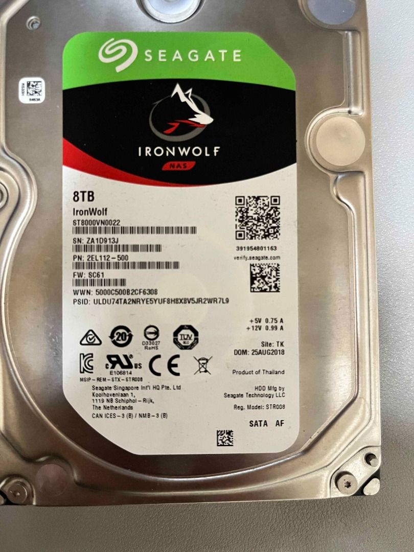 Seagate Ironwolf NAS 8TB470546094469959681