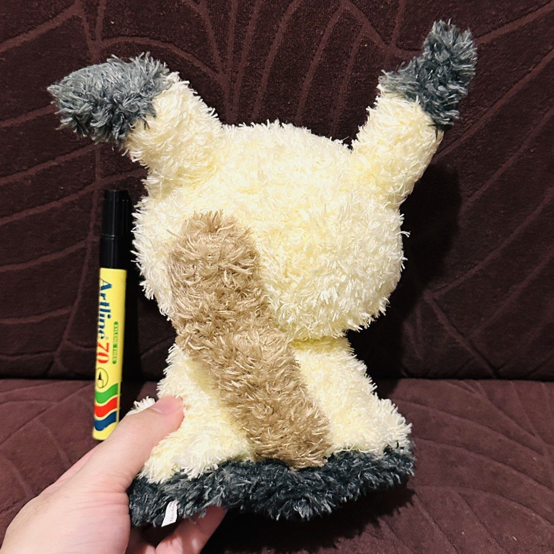 Sekiguchi Mimikyu Pokemon Plush (Category: Plushies & Soft Toys) located in Mandaluyong City. Submitted by mikemofu (Listing ID 1441372170, Image 2). Description: - Adorable Mimikyu plush toy by Sekiguchi. - Made with soft and fluffy material..