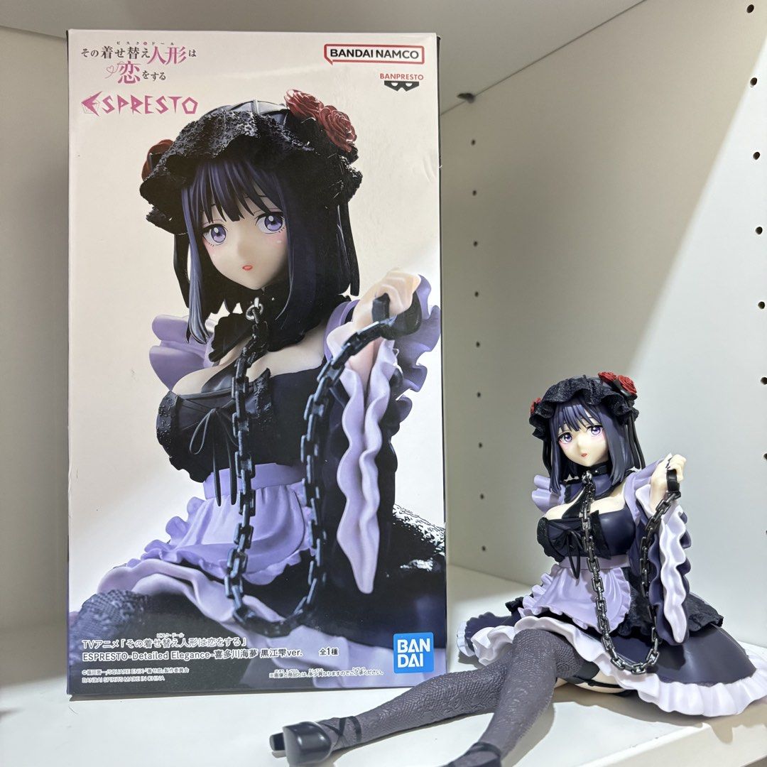 (SET) Marin Kitagawa Figure shizuku cosplay (Category: Toys & Games) located in Los Banos. Submitted by anniemelo2 (Listing ID 1441314538, Image 2). Description: Marin kitagawa (Shizuku) ₱1,500 set Shipping: LBC Location: Los baños, Laguna Condition: BIB from MISB kakaopen ko lang the other day, never displayed.