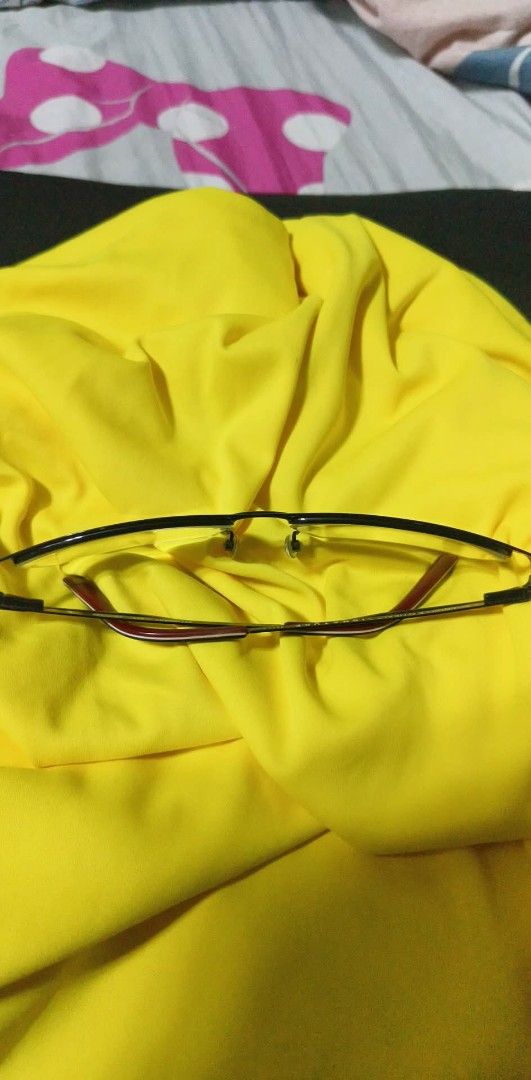 Shaquille O'Neal Eyeglasses Frame (Category: Sunglasses & Eyewear) located in Taguig. Submitted by giango1313 (Listing ID 1441316174, Image 2). Description: - Authentic Shaquille O'Neal eyeglasses frame - Stylish black and red colorway - Standard adult size - Clear lenses, ready for your prescription - Ideal for everyday wear - Feel free to ask any questions!.