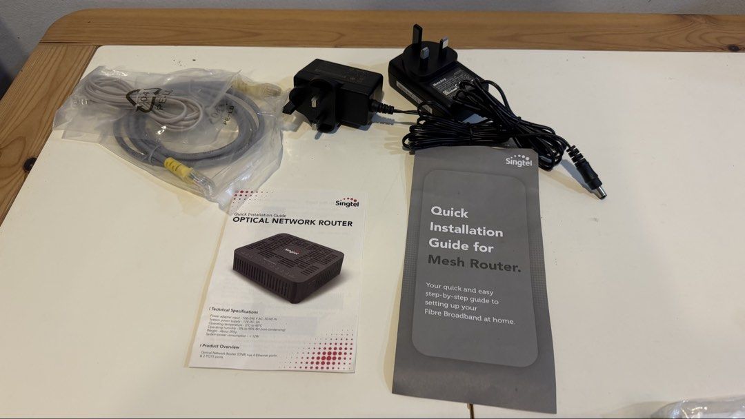 SingTel Optical Network Router470412234170060802