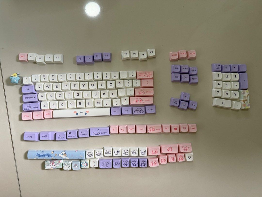 Cinnamoroll  Keycap Set for Mechanical Keyboard470147832019701760