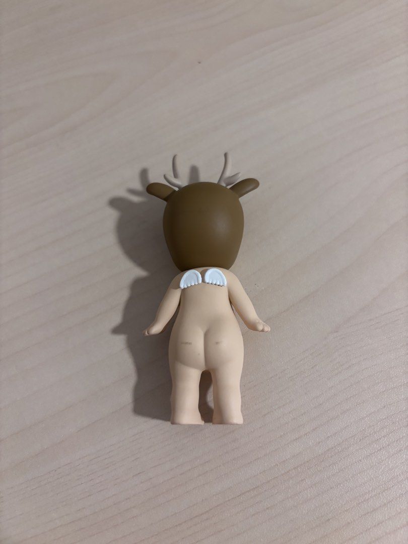 Sonny Angel Reindeer Figure (Category: Designer & Blind Box Toys) located in Singapore. Submitted by pinpinspider (Listing ID 1441333318, Image 2). Description: Displayed for a while then stored in cupboard $10 Pm if int :).