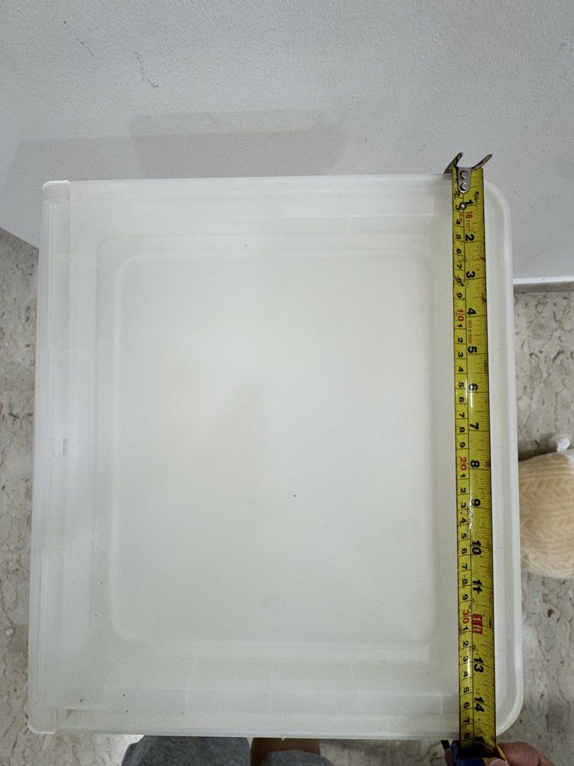 Stackable Plastic Storage Boxes (Set of 4)470214314181283843