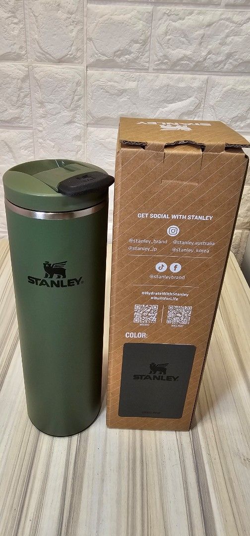Stanley The Transit Fliptop Mug 16oz Green470362679663011841
