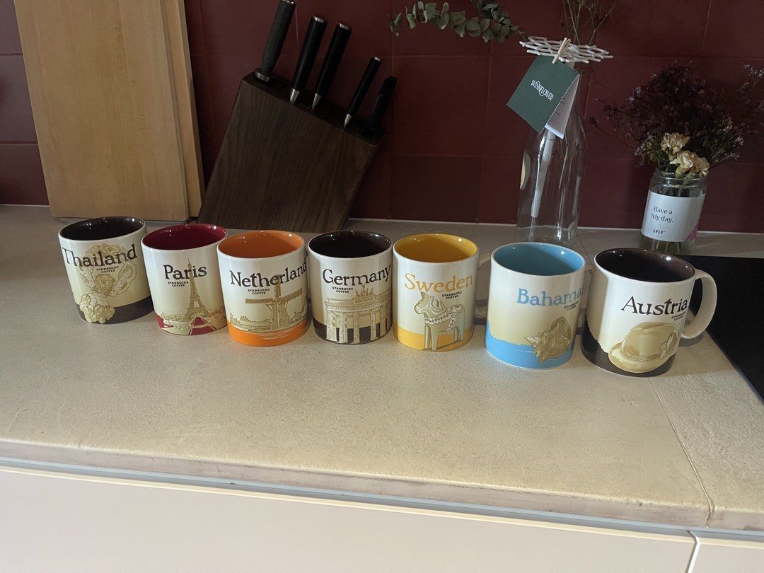Starbucks City Collection Mugs - Various Countries470095227730022402