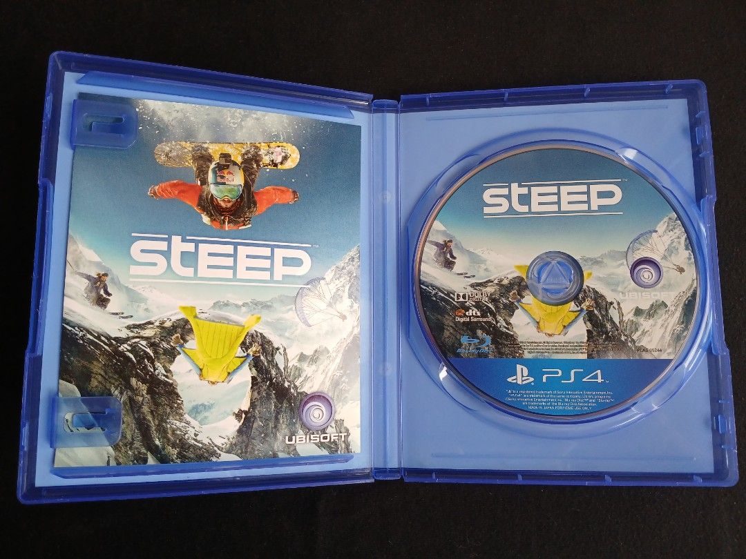 Steep (PS4) - PHYSICAL DISC (Category: PlayStation) located in Muntinlupa City. Submitted by themarvelwatcher (Listing ID 1441247102, Image 3). Description: P500.00 (negotiable) DISC INCLUDED -Authentic -Like new; Used but in excellent condition -No scratches (can send pics if need) -Complete with pamphlet/s Location: Muntinlupa No meetups and/or reservations; first to pay gets the item Payment: GCash (QR Code to be provided upon confirmation); n