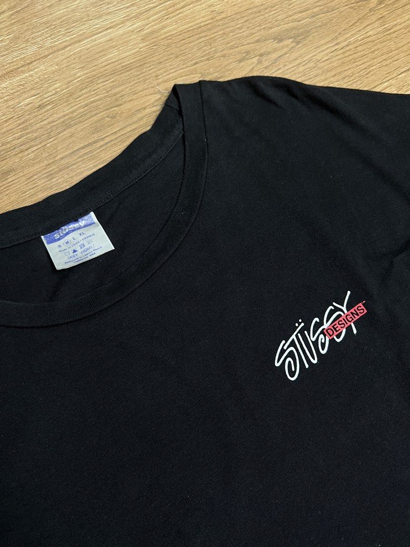 stussy fresh gear tee (Category: Tshirts & Polo Shirts ) located in Rizal. Submitted by _59thstreet (Listing ID 1441337999, Image 3). Description: stussy fresh gear tee width- 23 length- 27 color rate- 9/10 issue- see pics mine- 400.