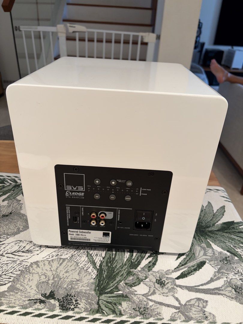 SVS SB-3000 Micro Gloss White Subwoofer473015560596377601