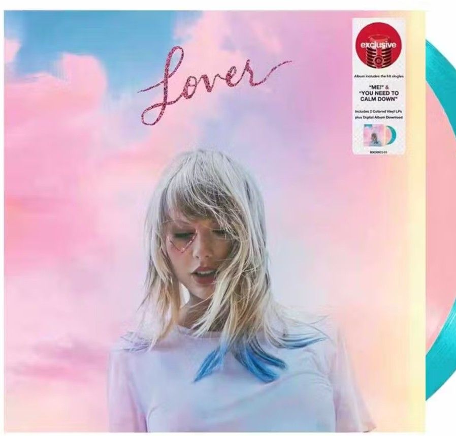 TAYLOR SWIFT Lover Vinyl (Target exclusive) (Category: Vinyls) located in Manila. Submitted by ramonrobin.cruz (Listing ID 1441178875, Image 2). Description: TAYLOR SWIFT Lover Vinyl (Target exclusive) 2LP = ₱5,500 Brand New sealed made in Germany.