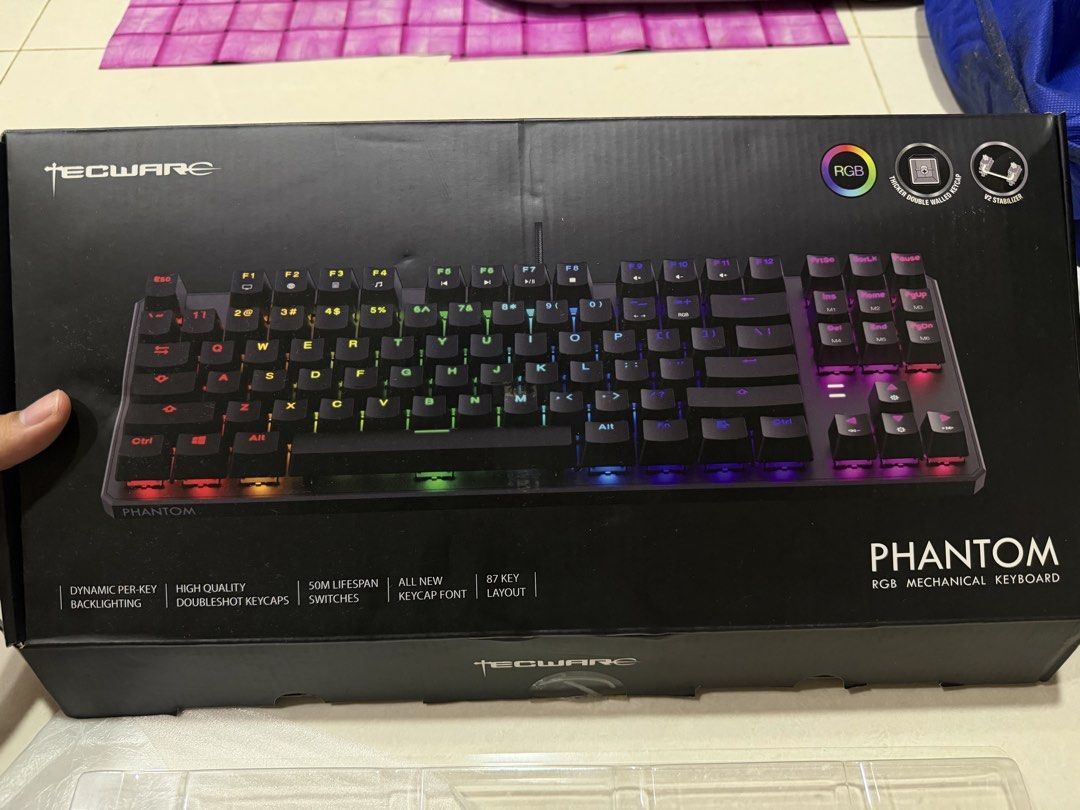 Tecware Phantom RGB Mechanical Keyboard470546990761267200